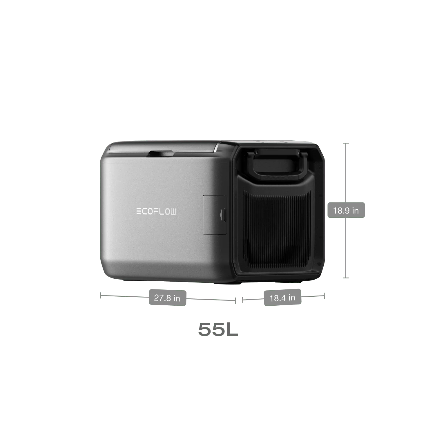 GLACIER Classic Portable Fridge Freezer + 500W Alternator Charger - Image 4